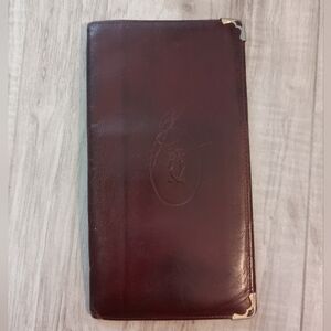 Cartier Mast Line Bordeaux Long Wallet